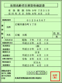 資格確認書