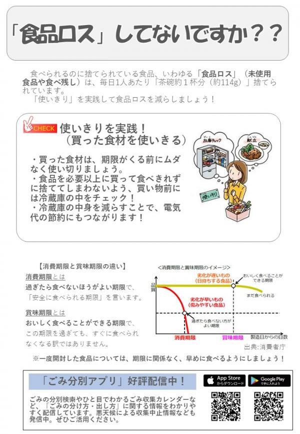 「食品ロス」してないですか？？