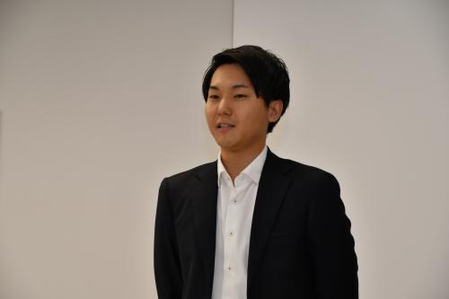 小笠原健人さん（所属：株式会社パンクチュアル東京オフィス事業開発部）