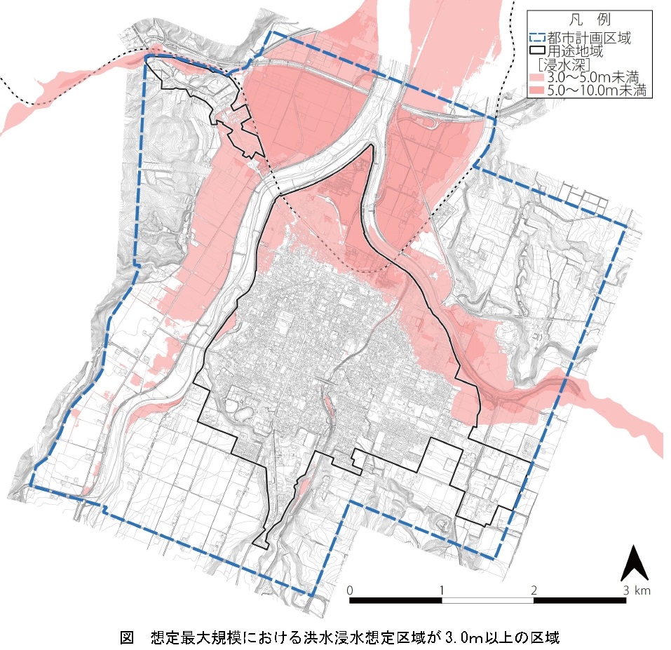 浸水想定区域
