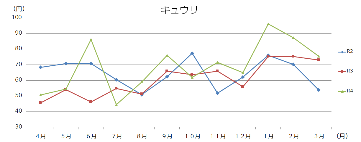 野菜類グラフ(100gあたり)の画像4