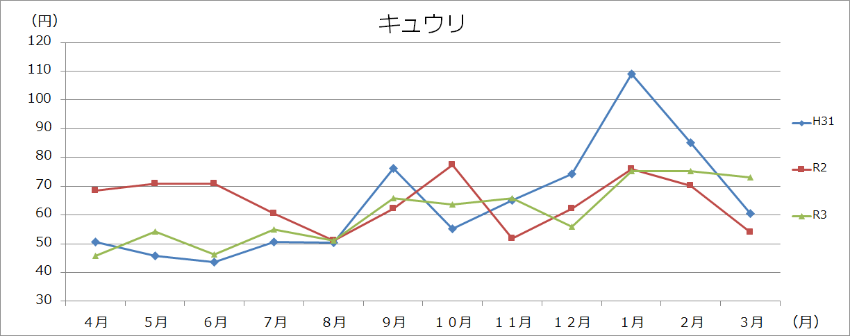 野菜類グラフ(100gあたり)の画像4