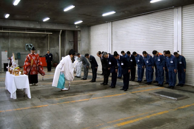 安全祈願祭の画像