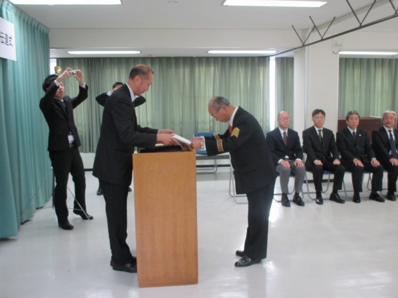 伝達式の様子3