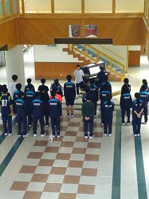 学校祭練習風景の画像4