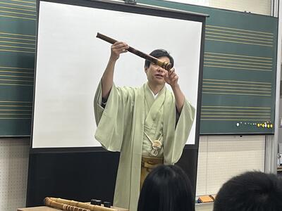 尺八の授業の画像3