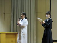 前期生徒会役員認証式・新入生を迎える会の画像５