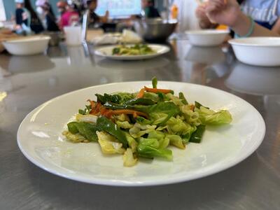 調理実習がんばりました！（18日・火曜日　6年　家庭科）の画像2