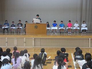 後期児童会役員選挙の画像3