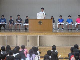 後期児童会役員選挙の画像4
