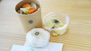 小島農場直売所　ランチセット
