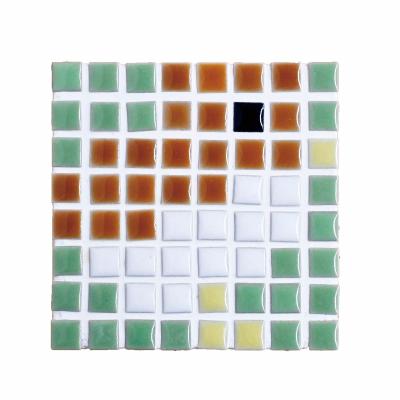 プチ工房モザイクタイルのコースターの画像