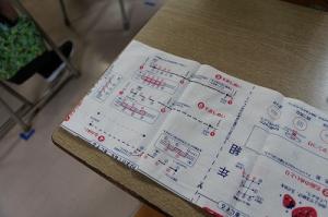 練習用の布