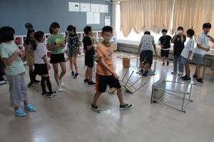 大掃除の様子5年生