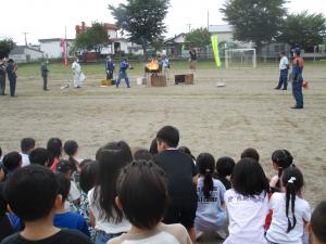 天ぷら油火災消火実験２