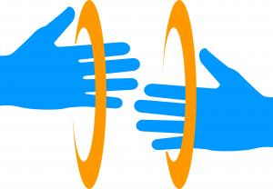 手話マークの画像