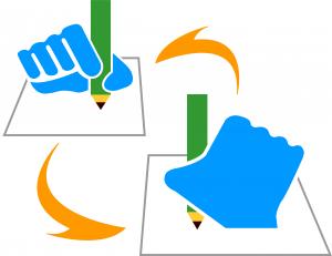 筆談マークの画像