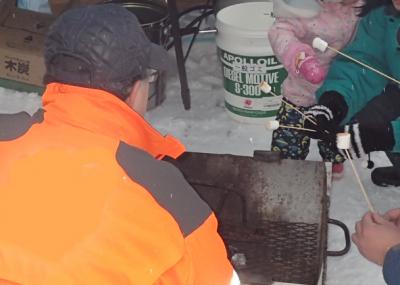 雪の遊び広場画像