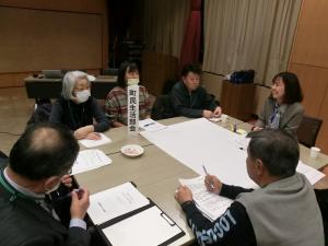 グループワーク（町民生活部会）