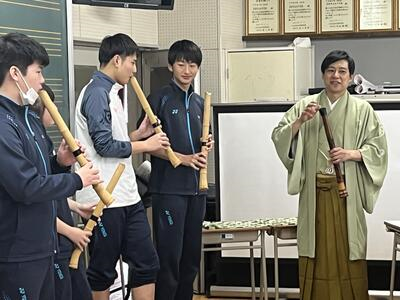 尺八の授業の画像1
