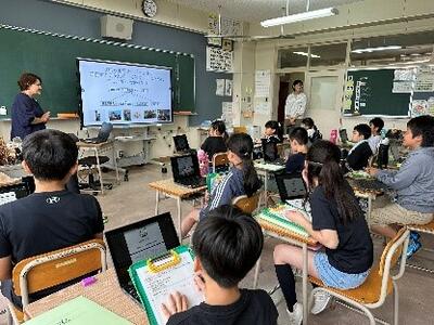 4年生が美幌町の特産品について学びました。（8月27日・火曜日　4年生の学習から）の画像1