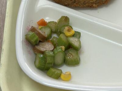 美幌のアスパラおいしいね！（給食で美幌産のアスパラをいただきました。）の画像1