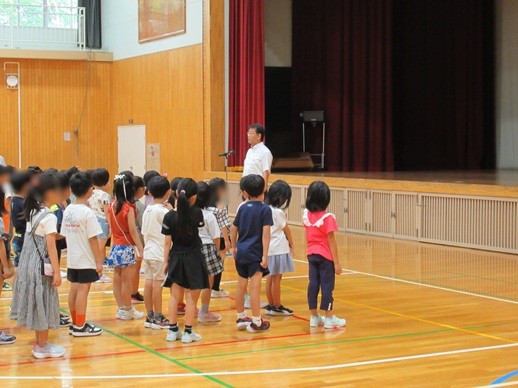 教頭先生のあいさつ