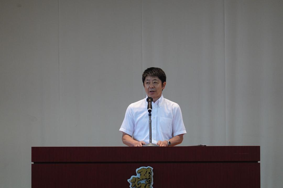 校長先生から重点目標を覚えていますかと問われる